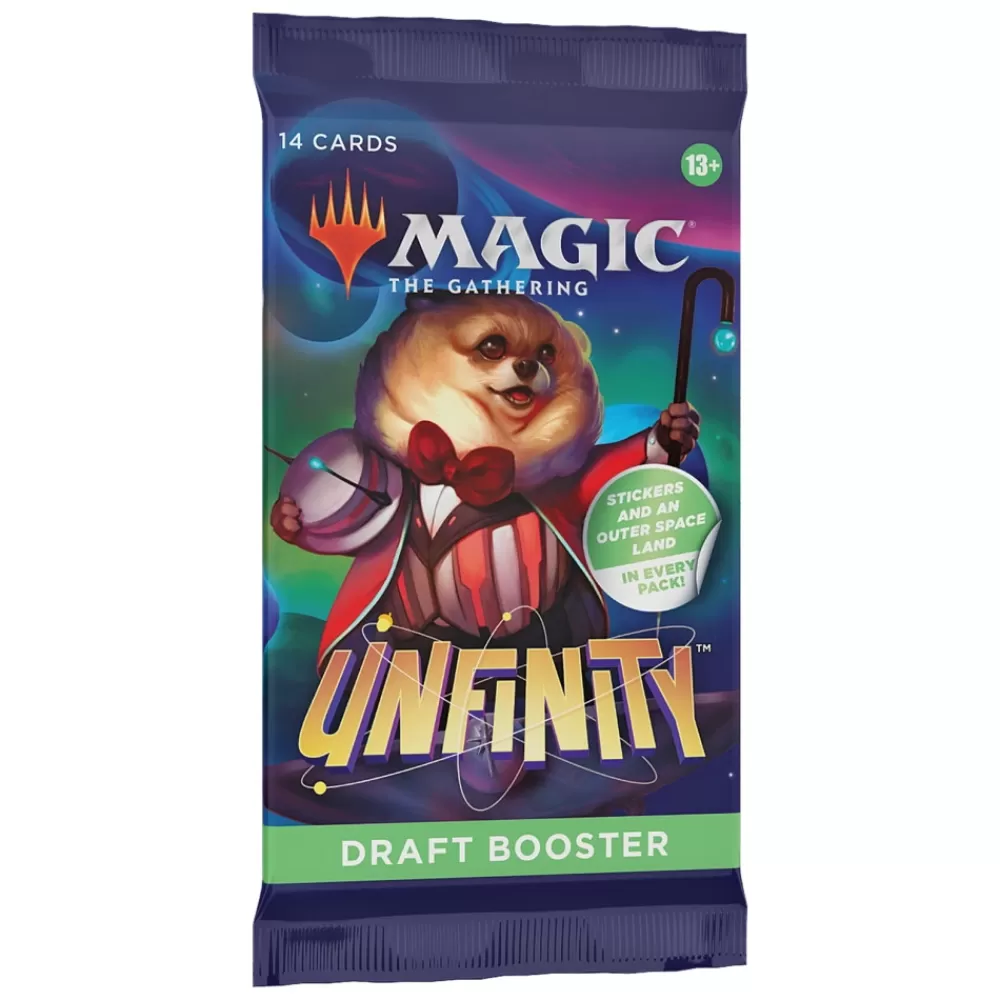 Magic The Gathering Magic: The Gathering - Unfinity Draft Booster | Kortspel