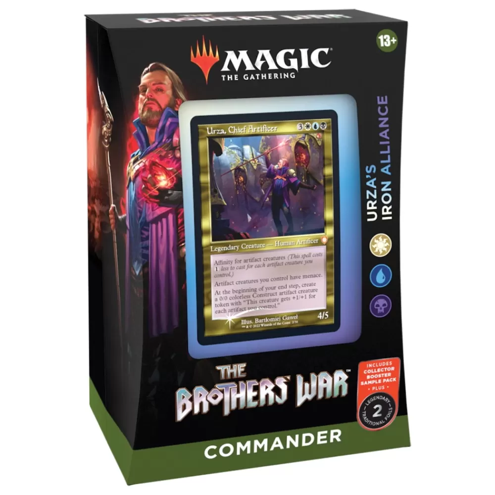 Magic The Gathering Magic: The Gathering - Urza''S Iron Alliance Commander Deck | Kortspel