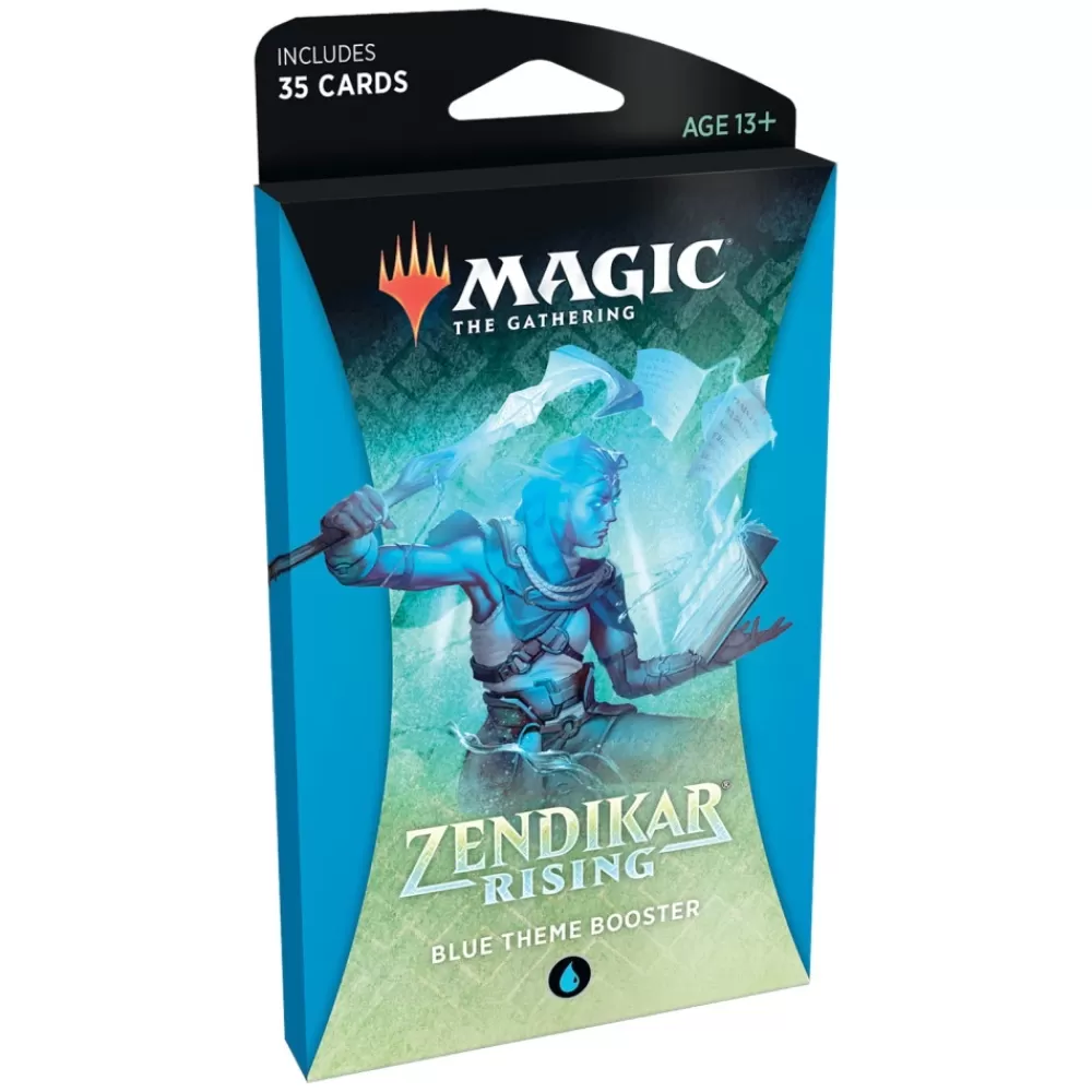 Magic The Gathering Magic: The Gathering - Zendikar Rising Blue Theme Booster | Kortspel