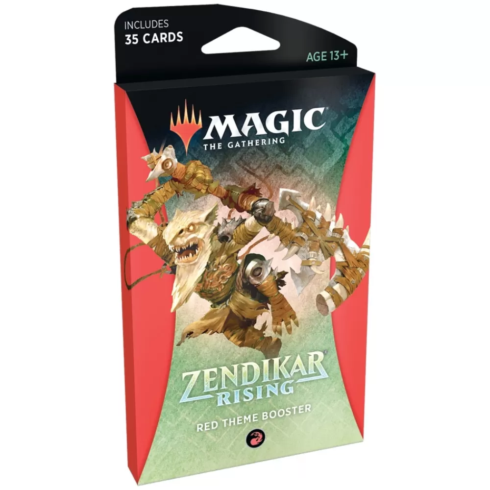 Magic The Gathering Magic: The Gathering - Zendikar Rising Red Theme Booster | Kortspel