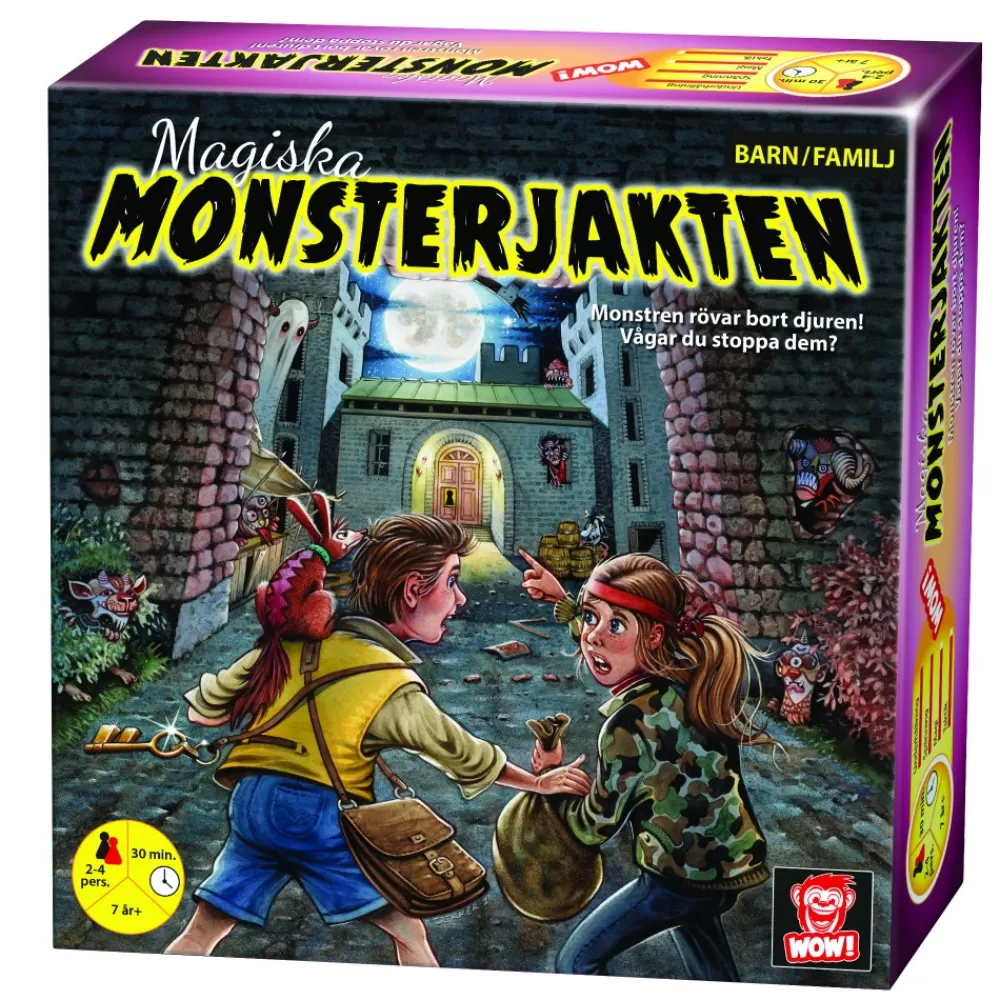 Wow! Magiska Monsterjakten | Familjespel