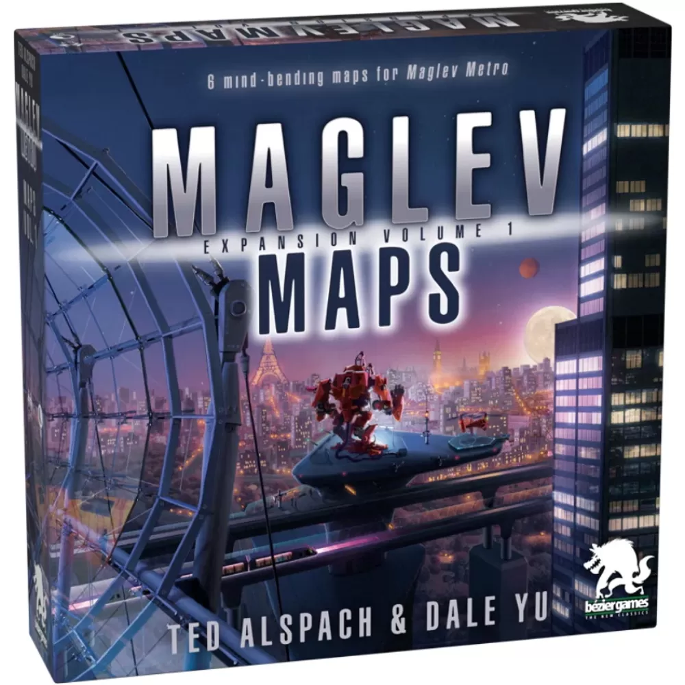 Outlet Bezier Games Maglev Metro - Maglev Maps: Volume 1 (Exp.)