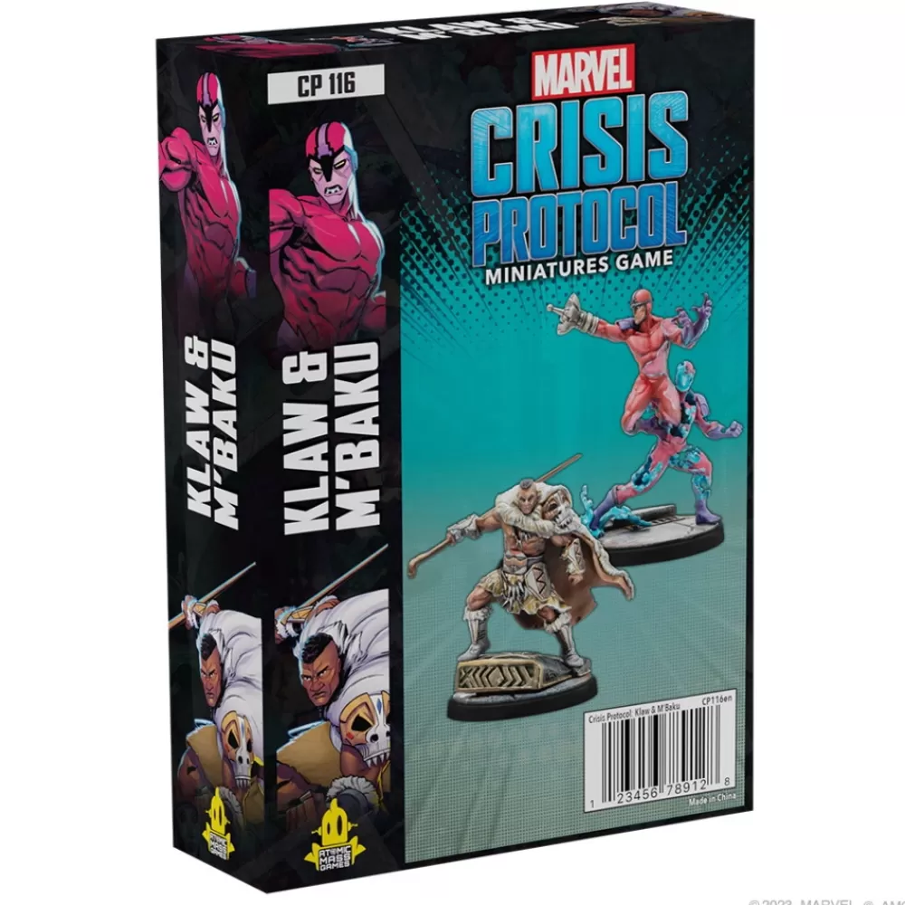 Hot Atomic Mass Games Marvel: Crisis Protocol - Klaw And M''Baku (Exp.)