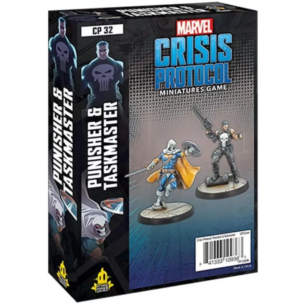 Clearance Atomic Mass Games Marvel: Crisis Protocol - Punisher And Taskmaster (Exp.)