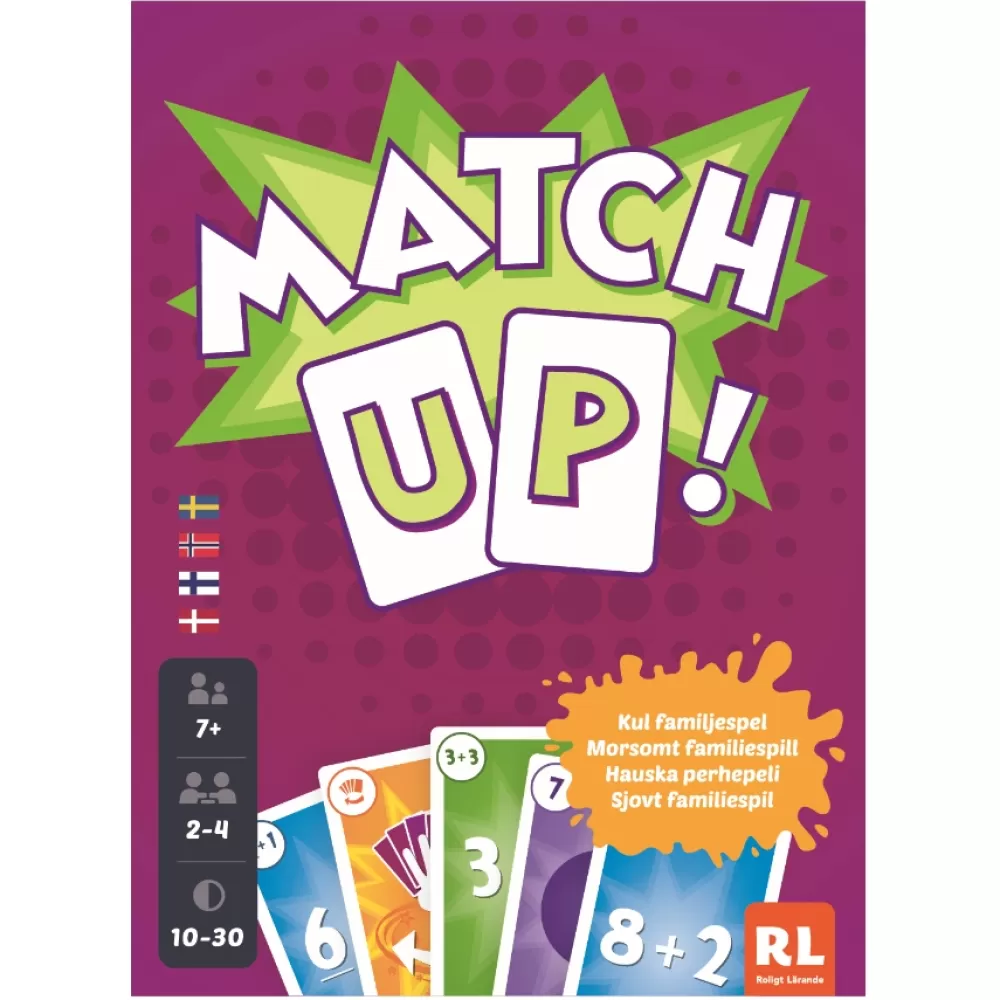Roligt lärande Match Up! | Kortspel