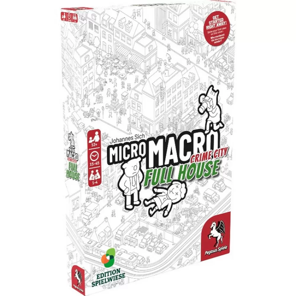 Pegasus Spiele Micromacro: Crime City - Full House (Eng) | Knep & Knåp