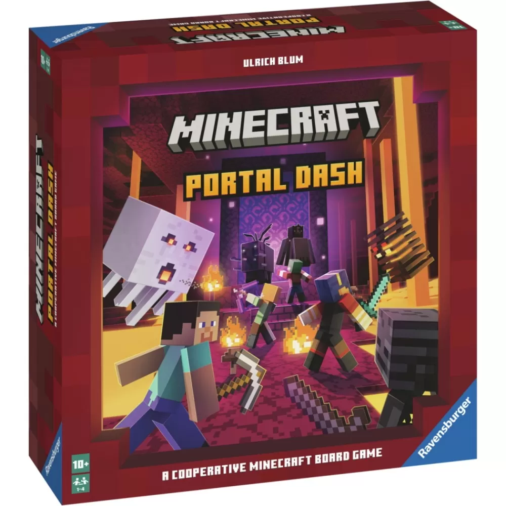 Ravensburger Minecraft: Portal Dash (Swe) | Familjespel