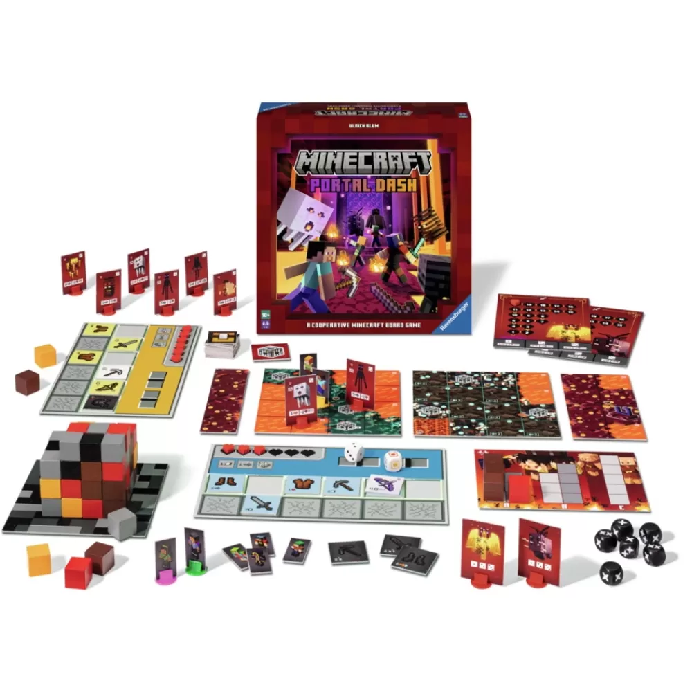 Ravensburger Minecraft: Portal Dash (Swe) | Familjespel