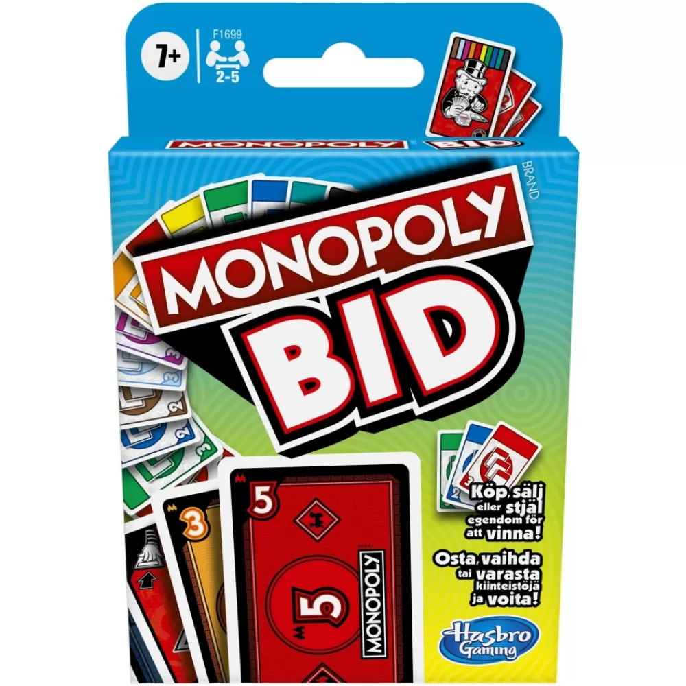 Hasbro Monopoly Bid (Swe) | Kortspel