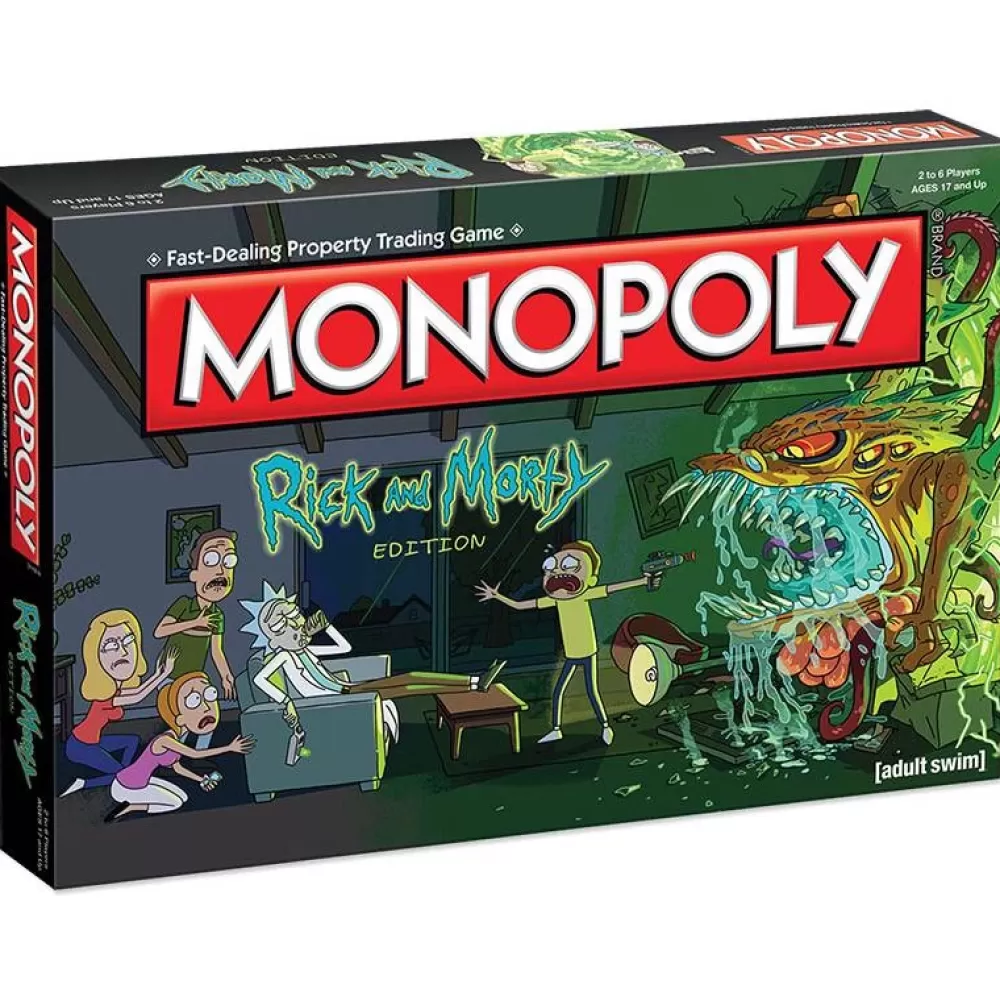 Winning Moves Monopoly: Rick And Morty | Familjespel