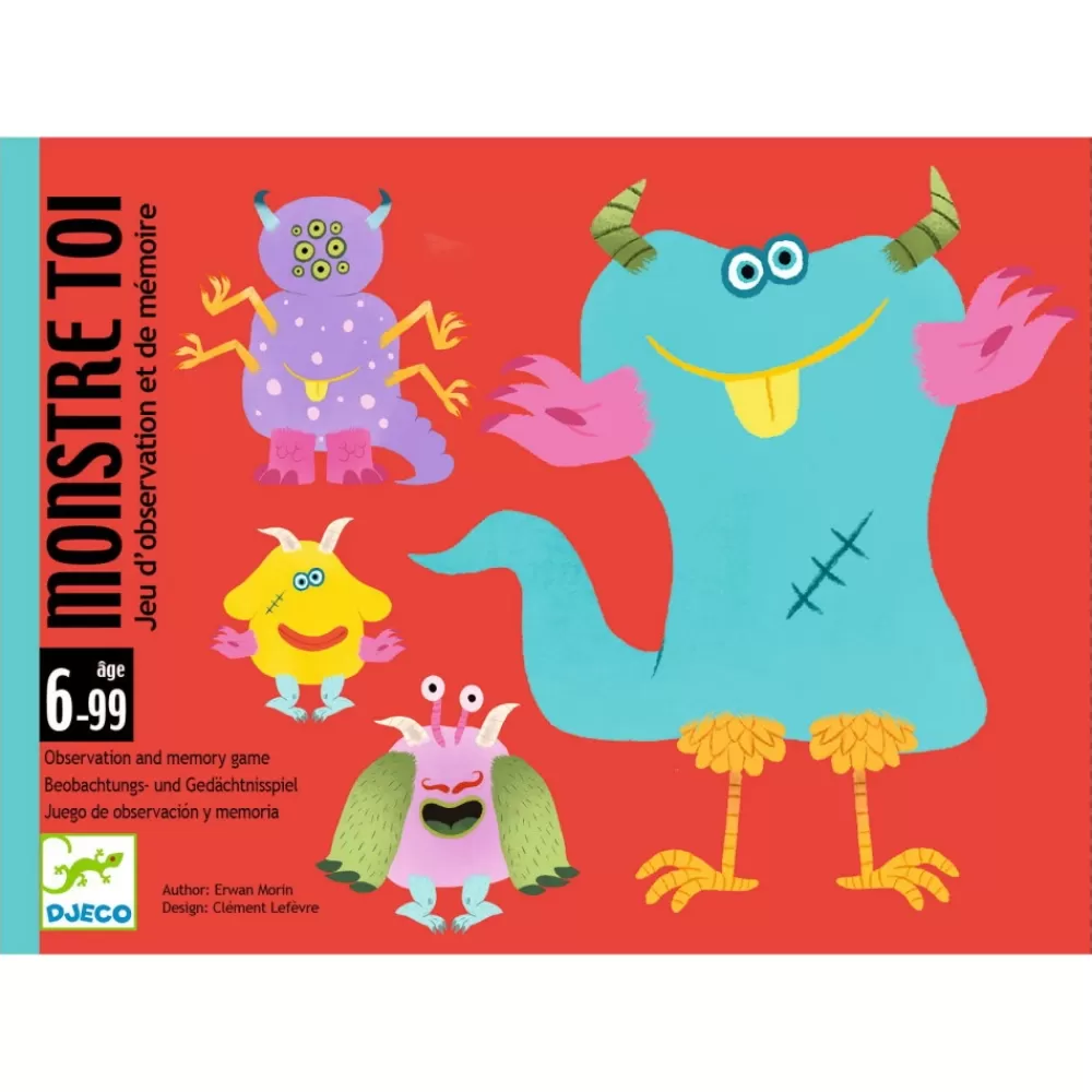 Djeco Monstre Toi (Swe) | Kortspel