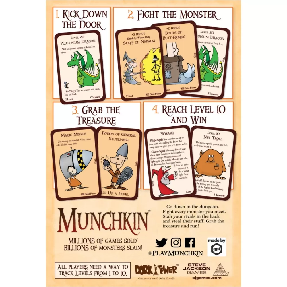 Steve Jackson Games Munchkin | Kortspel