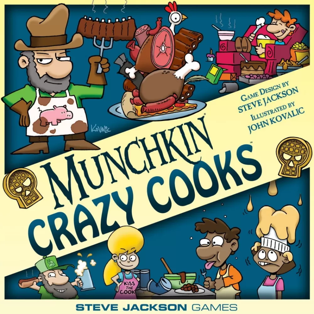 Steve Jackson Games Munchkin Crazy Cooks | Kortspel