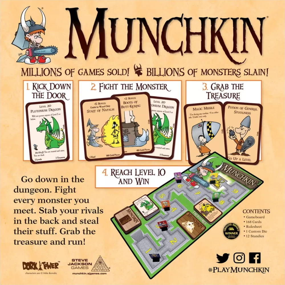 Steve Jackson Games Munchkin Deluxe | Kortspel