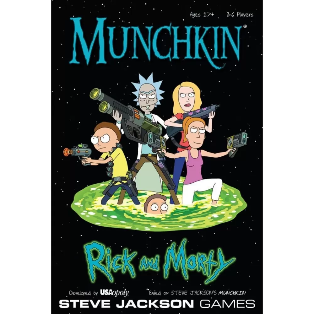 Steve Jackson Games Munchkin: Rick And Morty | Kortspel
