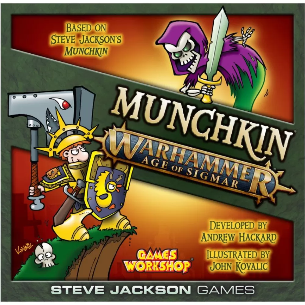 Steve Jackson Games Munchkin Warhammer: Age Of Sigmar | Kortspel