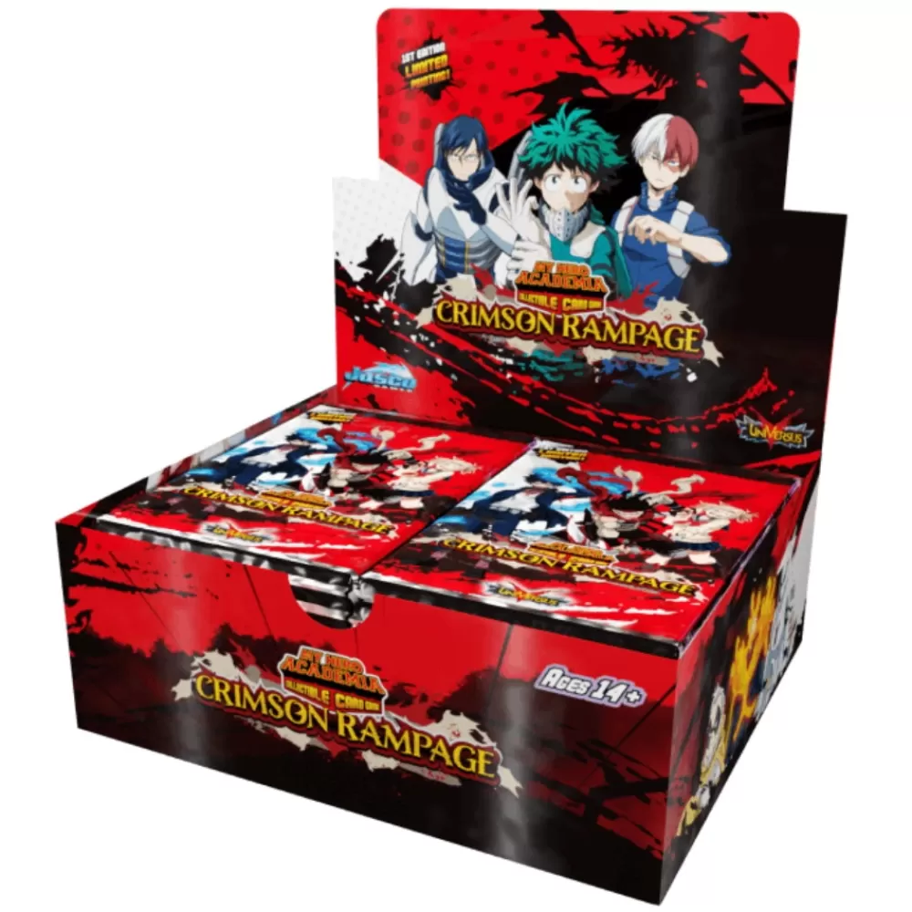 * My Hero Academia Ccg: Crimson Rampage Booster Display | Kortspel