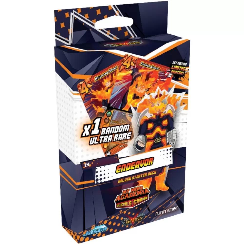 * My Hero Academia Ccg: Endeavor Deluxe Starter Deck | Kortspel