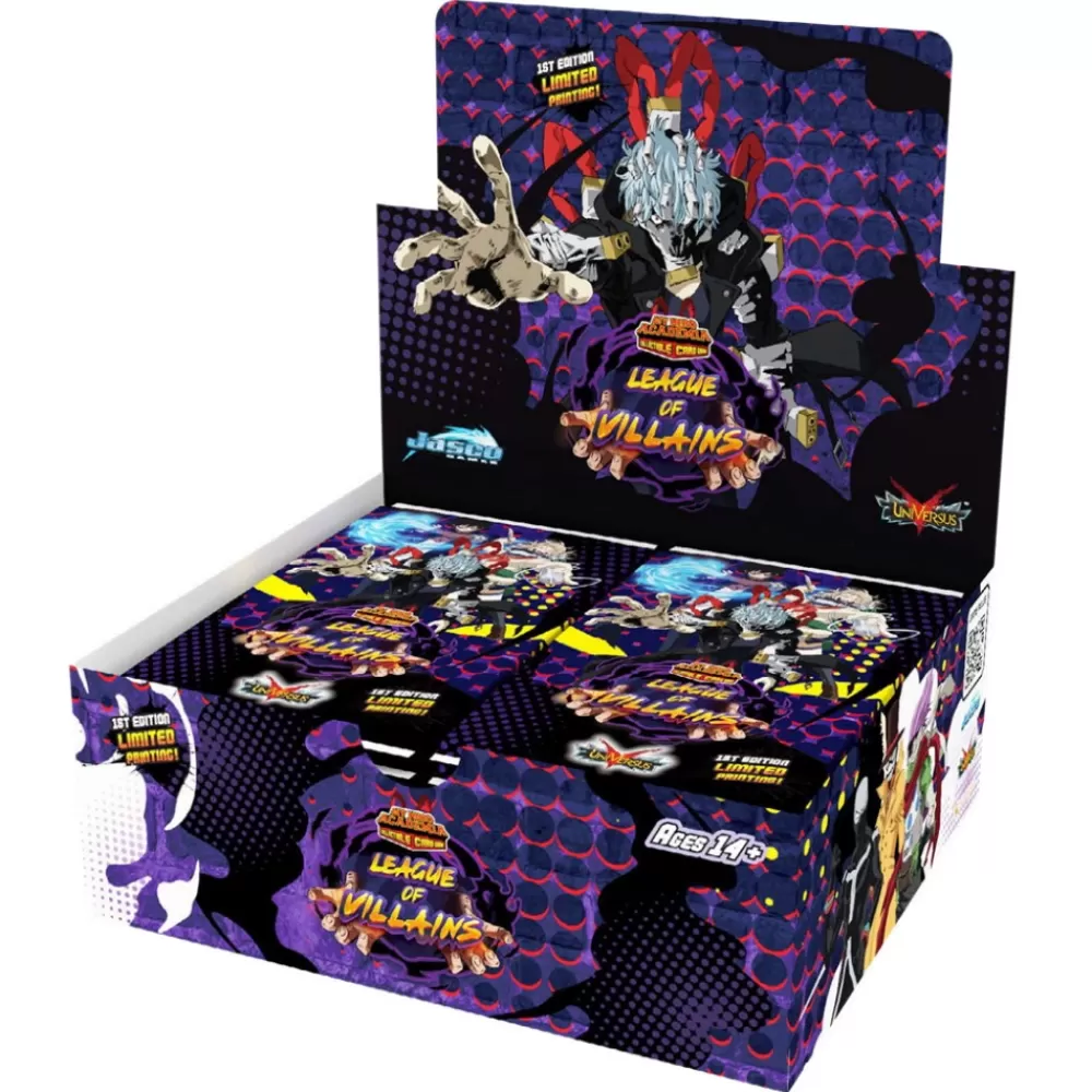 * My Hero Academia Ccg: League Of Villains Booster Display | Kortspel