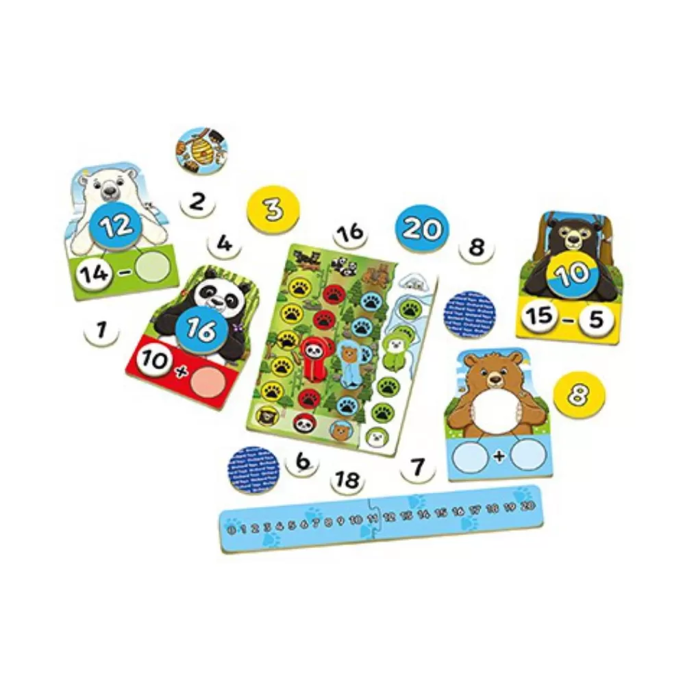 Hot Orchard Toys Number Bears