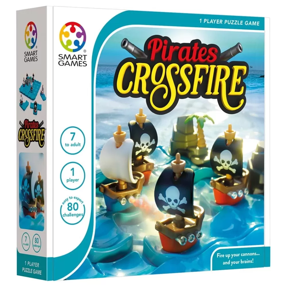 SmartGames Pirates Crossfire | Knep & Knåp