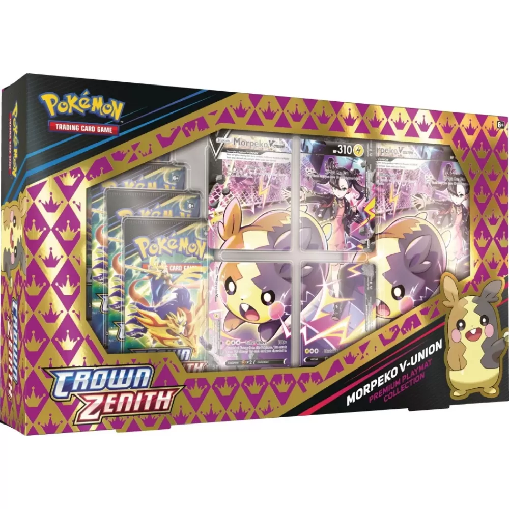 Pokémon Pokemon Tcg: Crown Zenith Premium Playmat Collection - Morpeko V‑Union | Kortspel