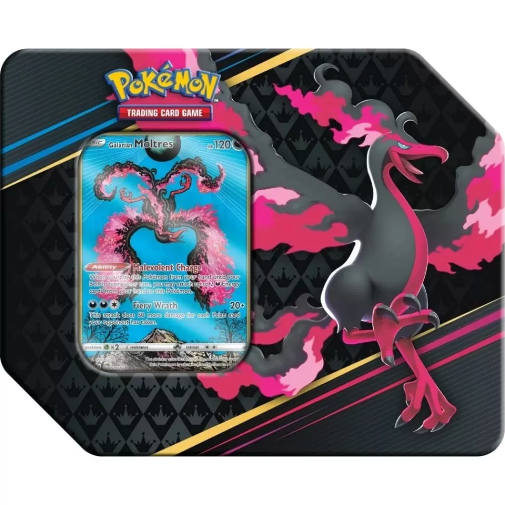 Pokémon Pokemon Tcg: Crown Zenith Special Tin - Galarian Moltres | Kortspel