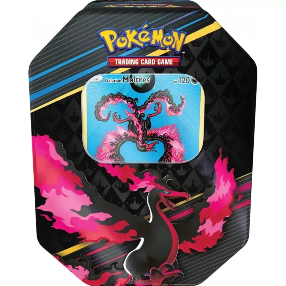 Pokémon Pokemon Tcg: Crown Zenith Tin - Galarian Moltres | Kortspel