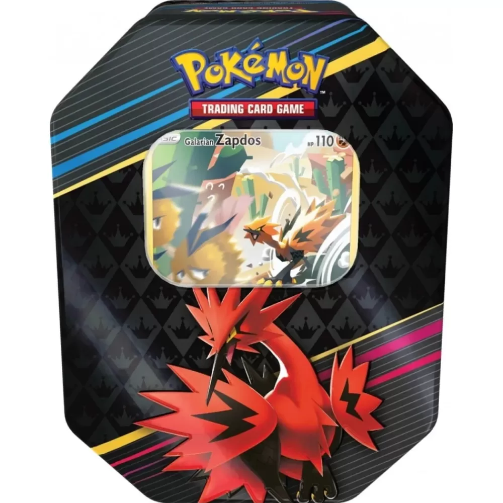 Pokémon Pokemon Tcg: Crown Zenith Tin - Galarian Zapdos | Kortspel