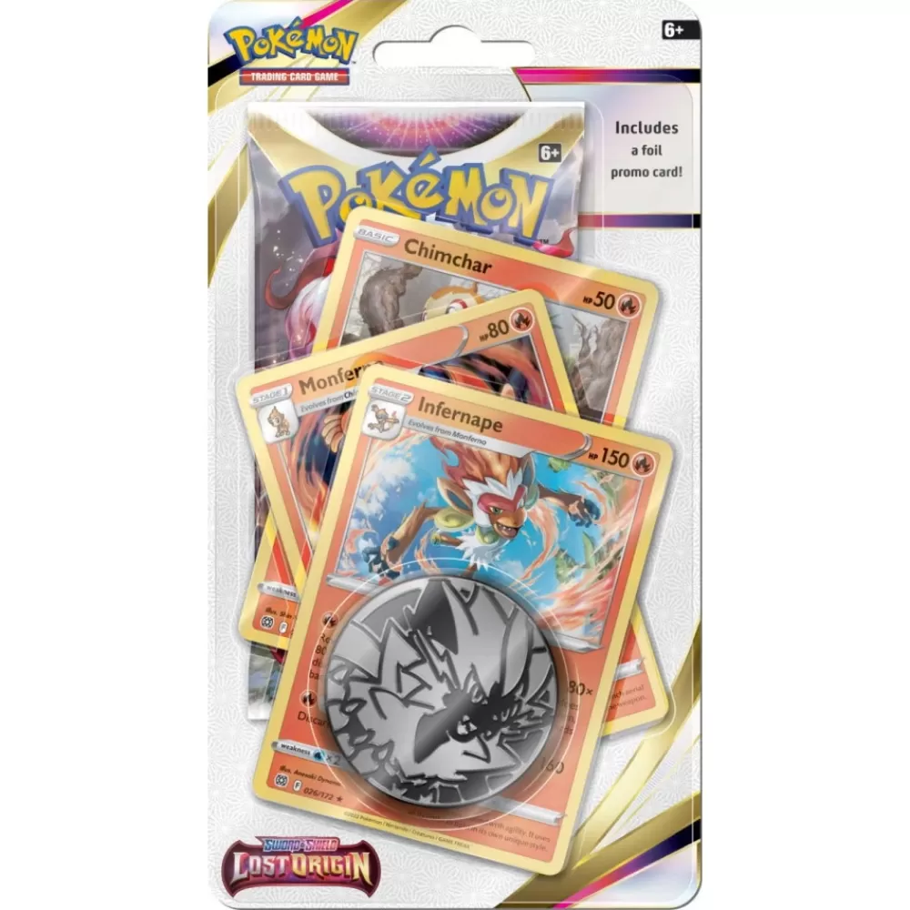 Pokémon Pokemon Tcg: Lost Origin Premium Checklane - Infernape | Kortspel