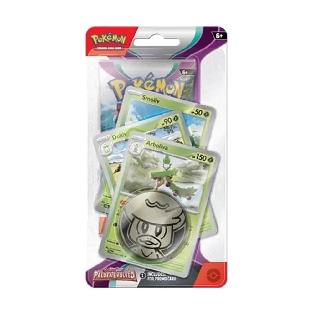 Pokémon Pokemon Tcg: Paldea Evolved Premium Checklane - Arboliva | Kortspel