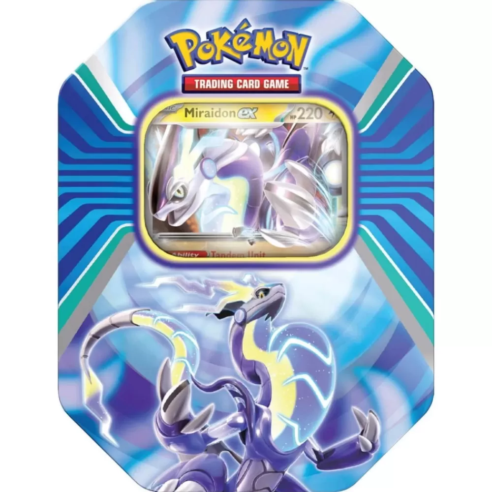 Pokémon Pokemon Tcg: Paldea Legends Tin - Summer 2023 - Miraidon Ex | Kortspel