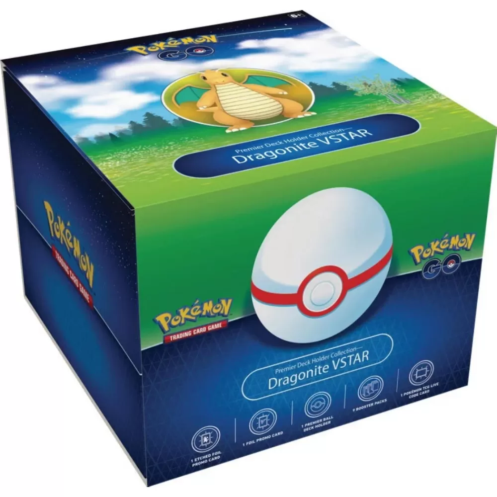 Pokémon Pokemon Tcg: Pokemon Go Premier Deck Holder Collection - Dragonite Vstar | Kortspel
