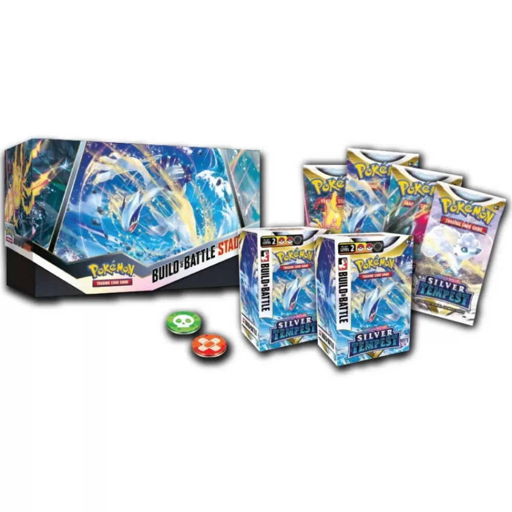 Pokémon Pokemon Tcg: Silver Tempest - Build & Battle Stadium | Kortspel