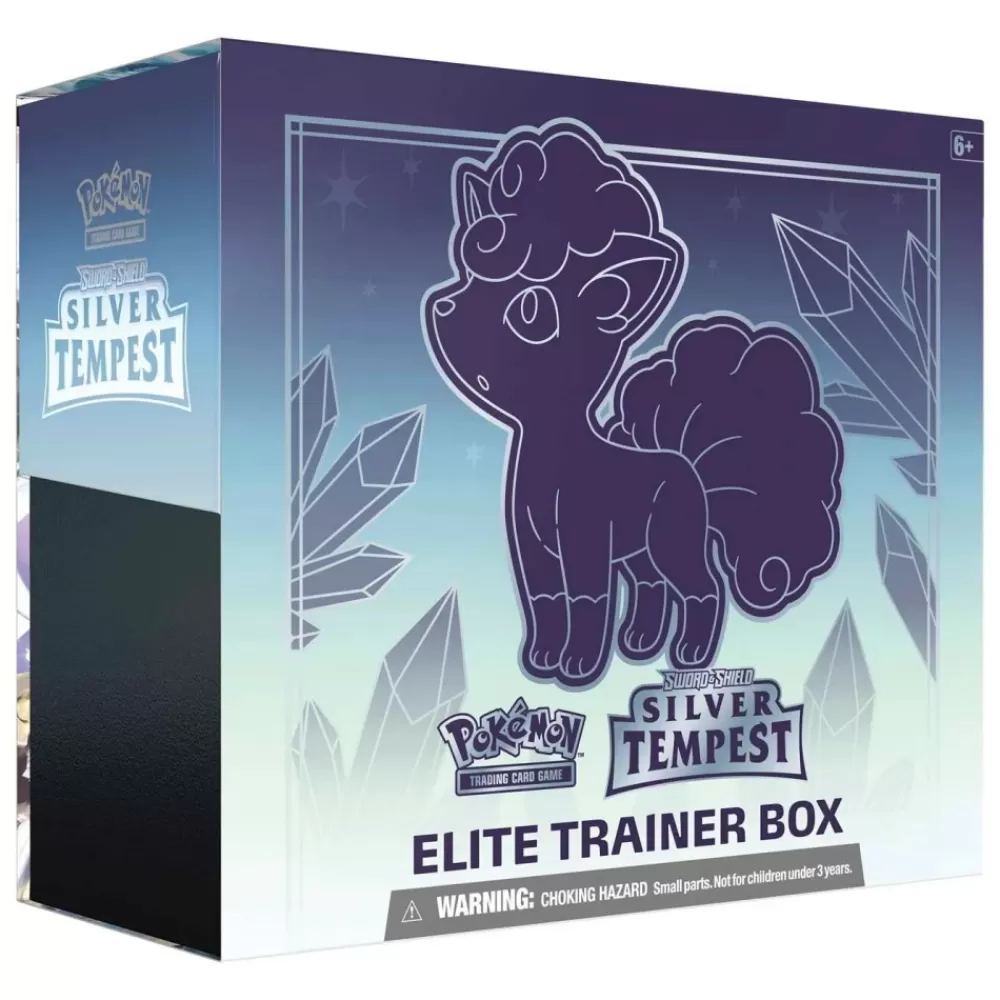 Pokémon Pokemon Tcg: Silver Tempest Elite Trainer Box | Kortspel