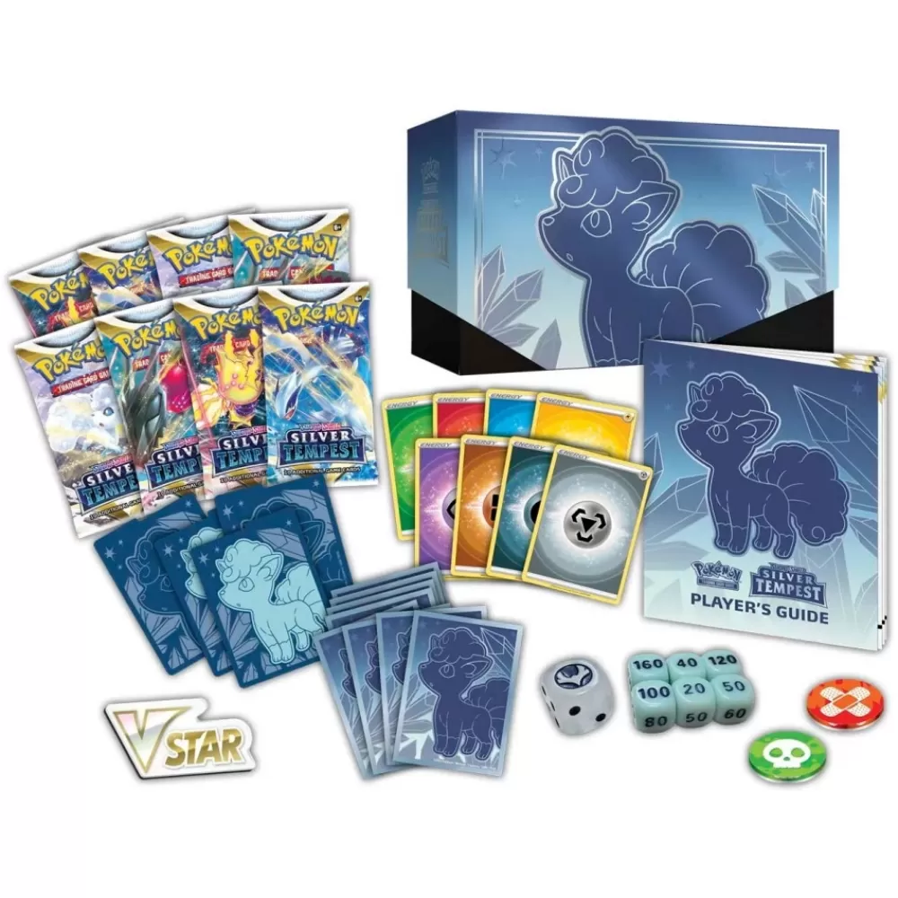 Pokémon Pokemon Tcg: Silver Tempest Elite Trainer Box | Kortspel