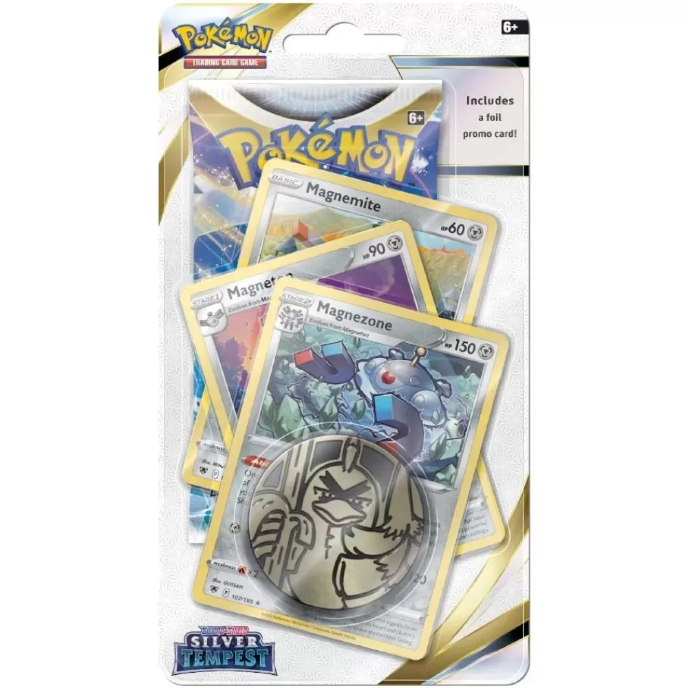 Pokémon Pokemon Tcg: Silver Tempest Premium Checklane - Magnezone | Kortspel