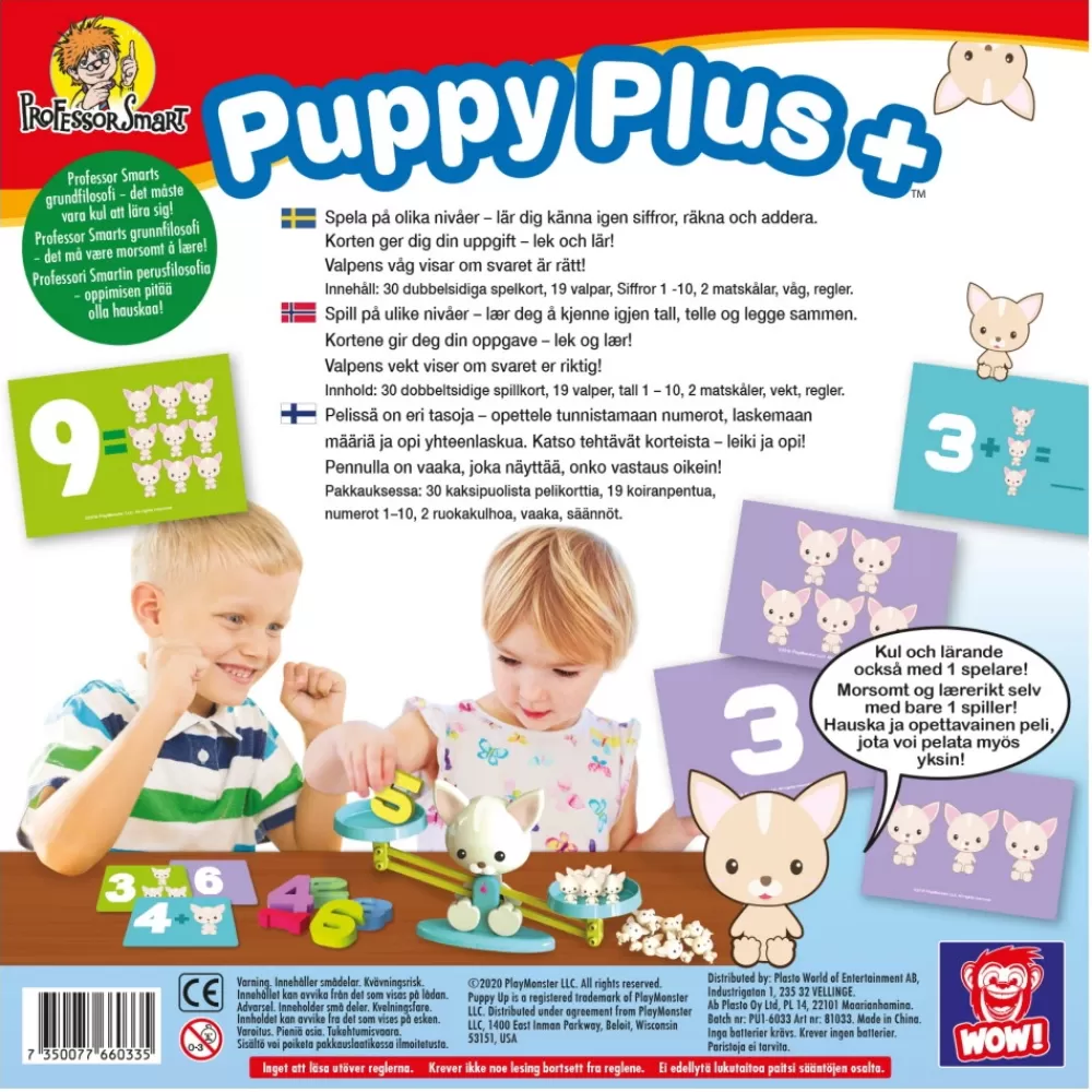 Wow! Puppy Plus (Swe) | Familjespel
