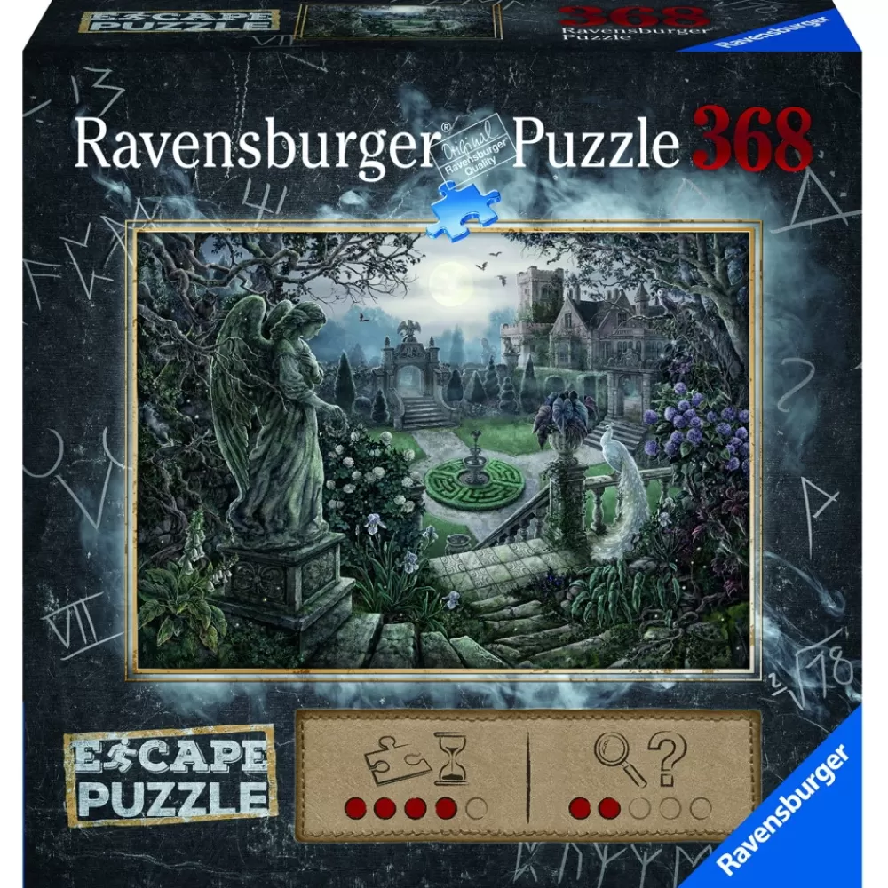 Ravensburger Pussel: Escape Midnight In The Garden 368 Bitar | Knep & Knåp