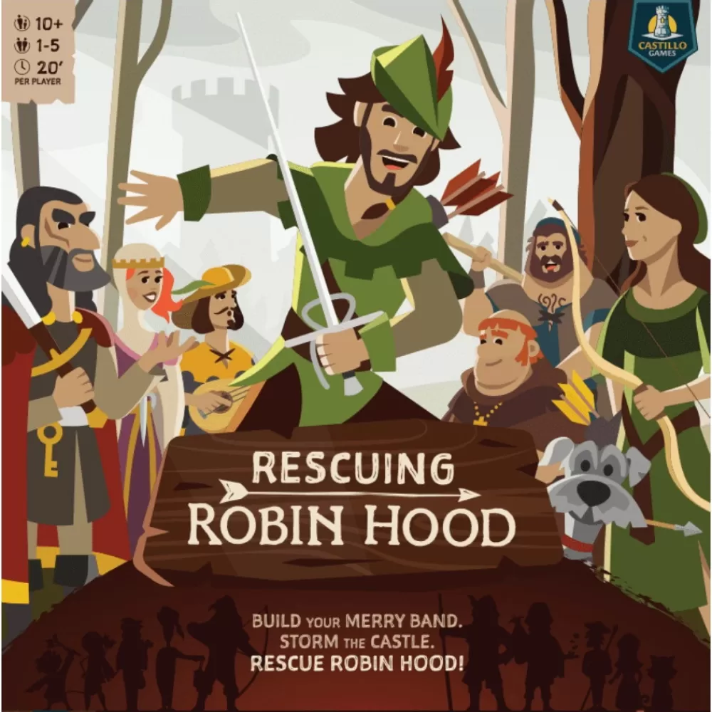 Atlas Games Rescuing Robin Hood | Kortspel