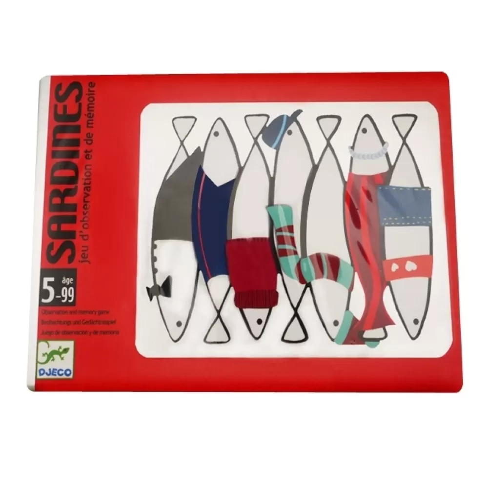 Djeco Sardines | Kortspel
