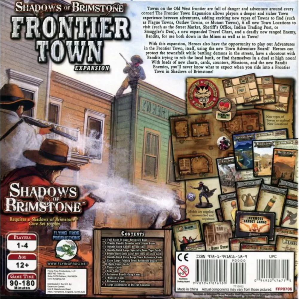 Flash Sale Flying Frog Production Shadows Of Brimstone: Frontier Town (Exp.)