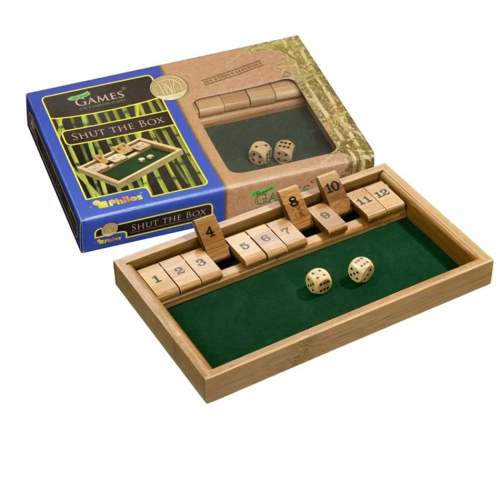 Philos Shut The Box, 12Er, Bamboo | Klassiska