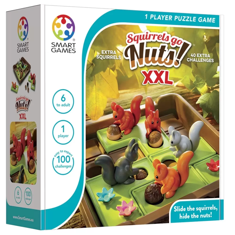 SmartGames Squirrels Go Nuts! Xxl | Familjespel
