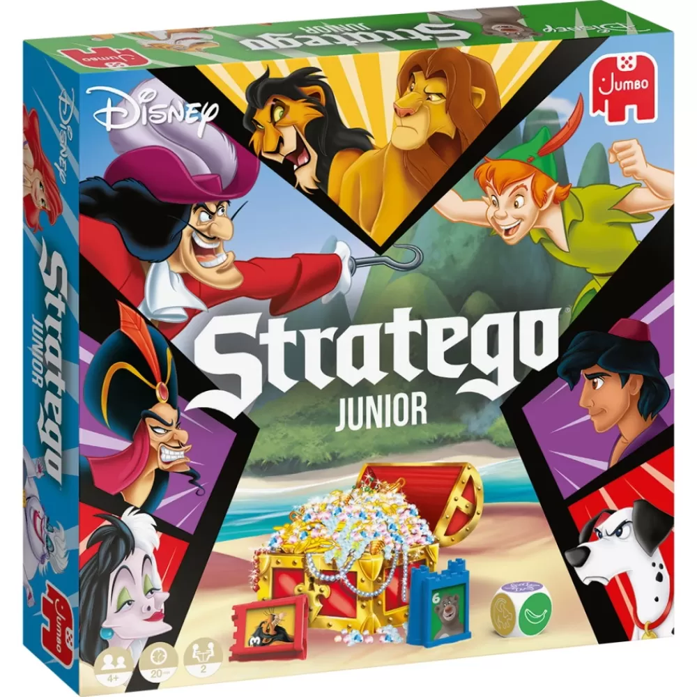 Jumbo Stratego Junior Disney (Eng) | Familjespel