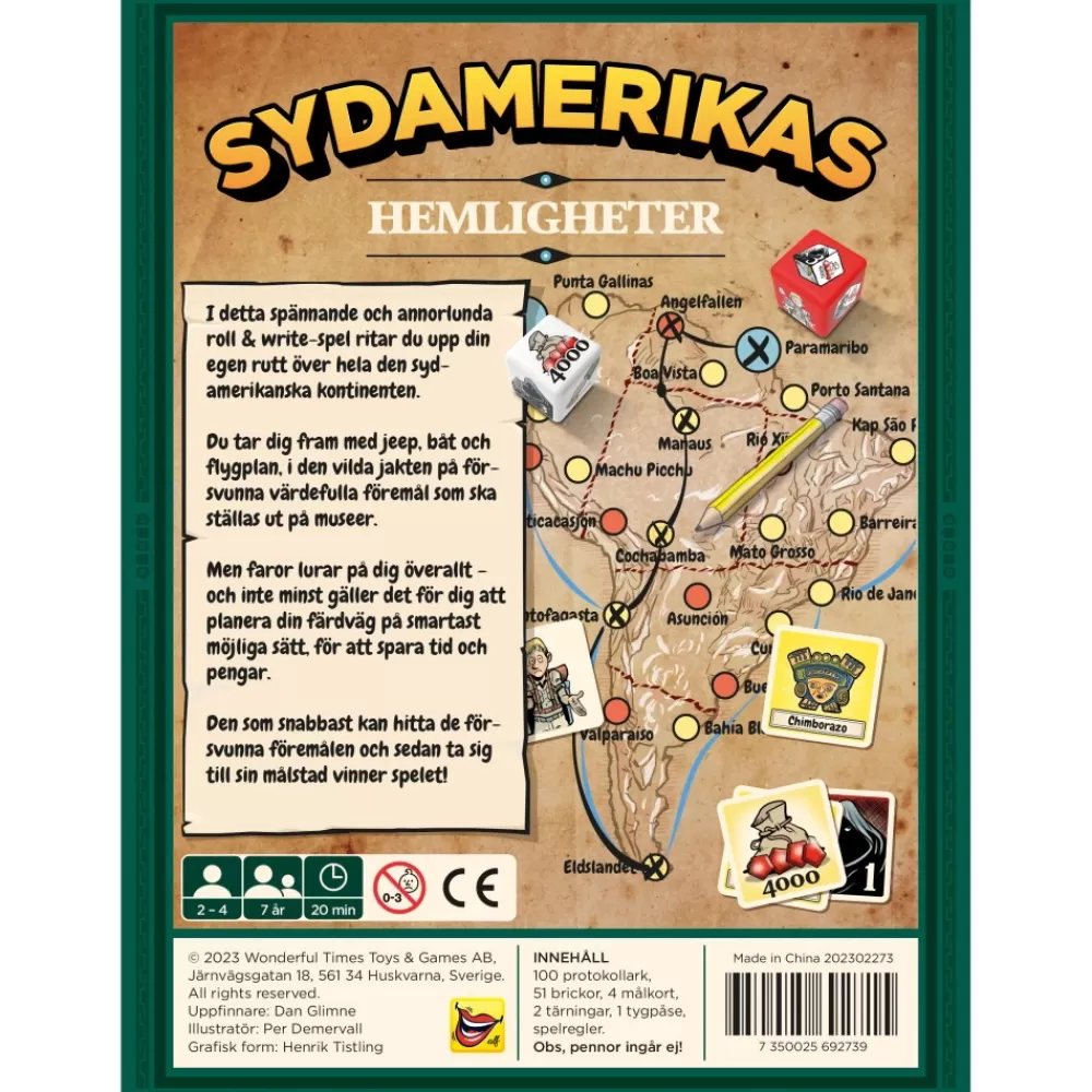 Användbart Litet Företag Sydamerikas Hemligheter | Familjespel