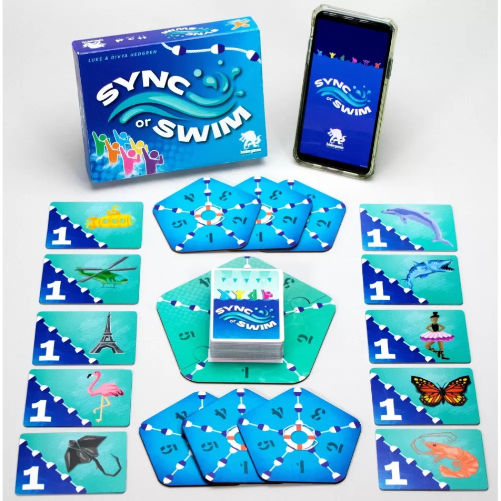 Bezier Games Sync Or Swim | Kortspel