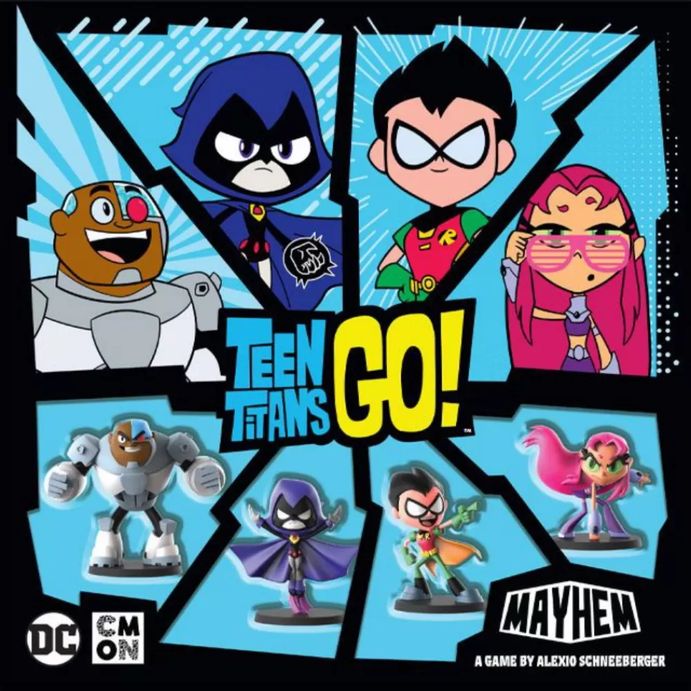 Cool Mini or Not Teen Titans Go! Mayhem | Familjespel