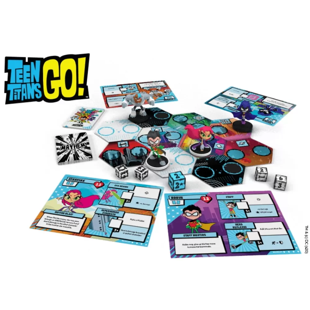 Cool Mini or Not Teen Titans Go! Mayhem | Familjespel