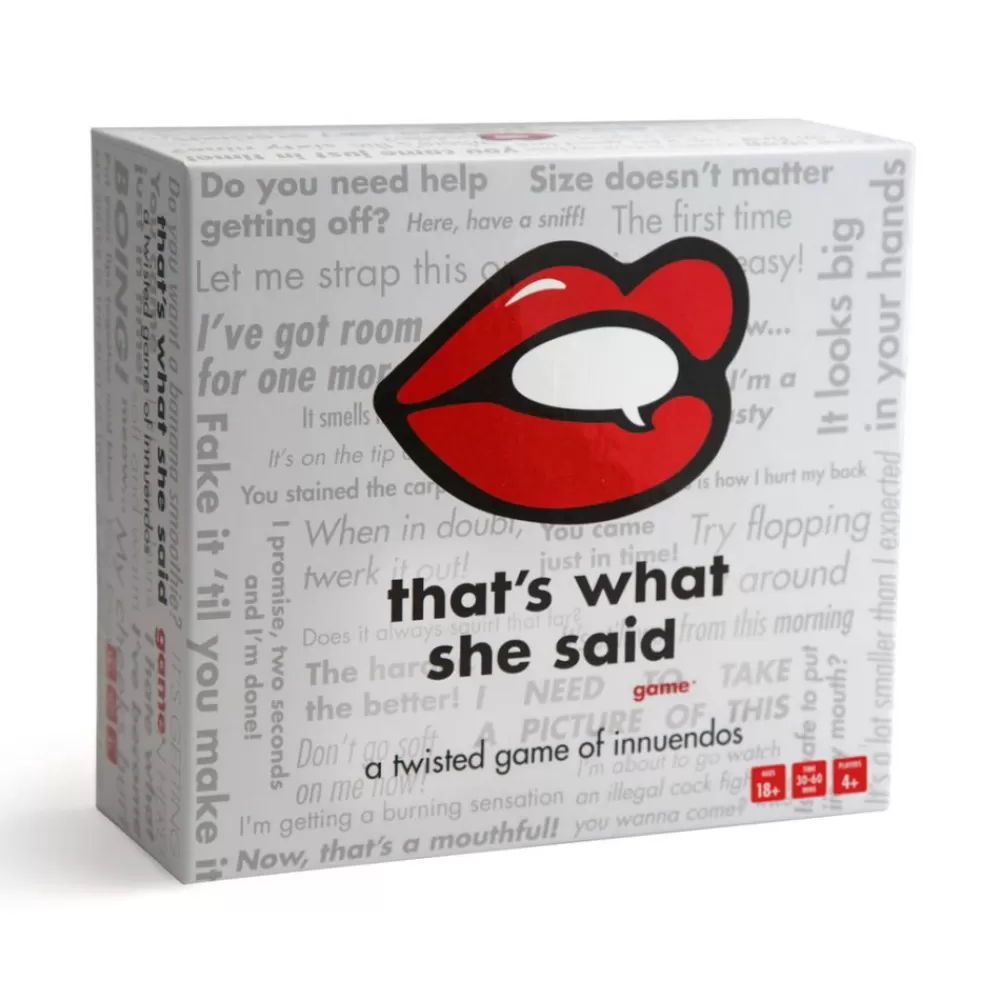* That''S What She Said | Festspel